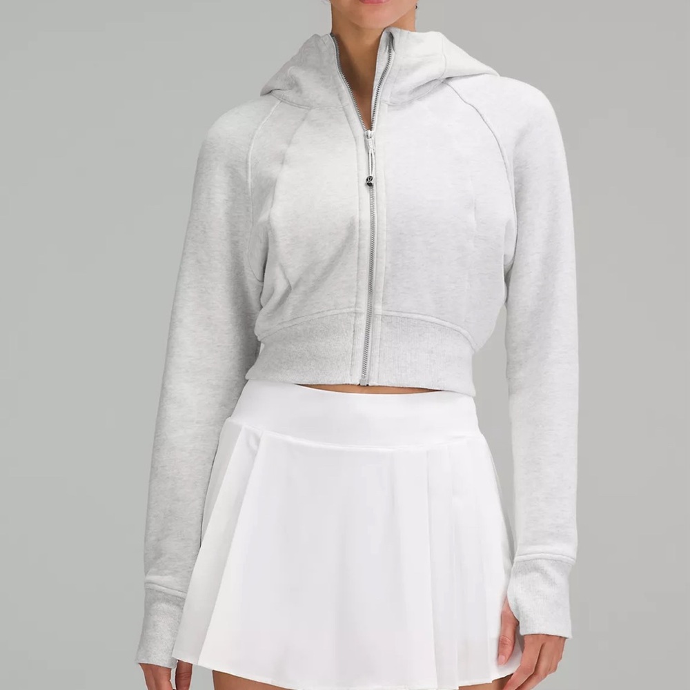 Brand new lululemon scuba full-zip cropped hoodie